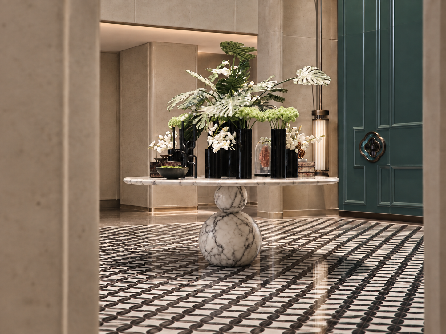 Equilibrio Custom Side Table — Made in Italy, interior project by Studio IB Milano